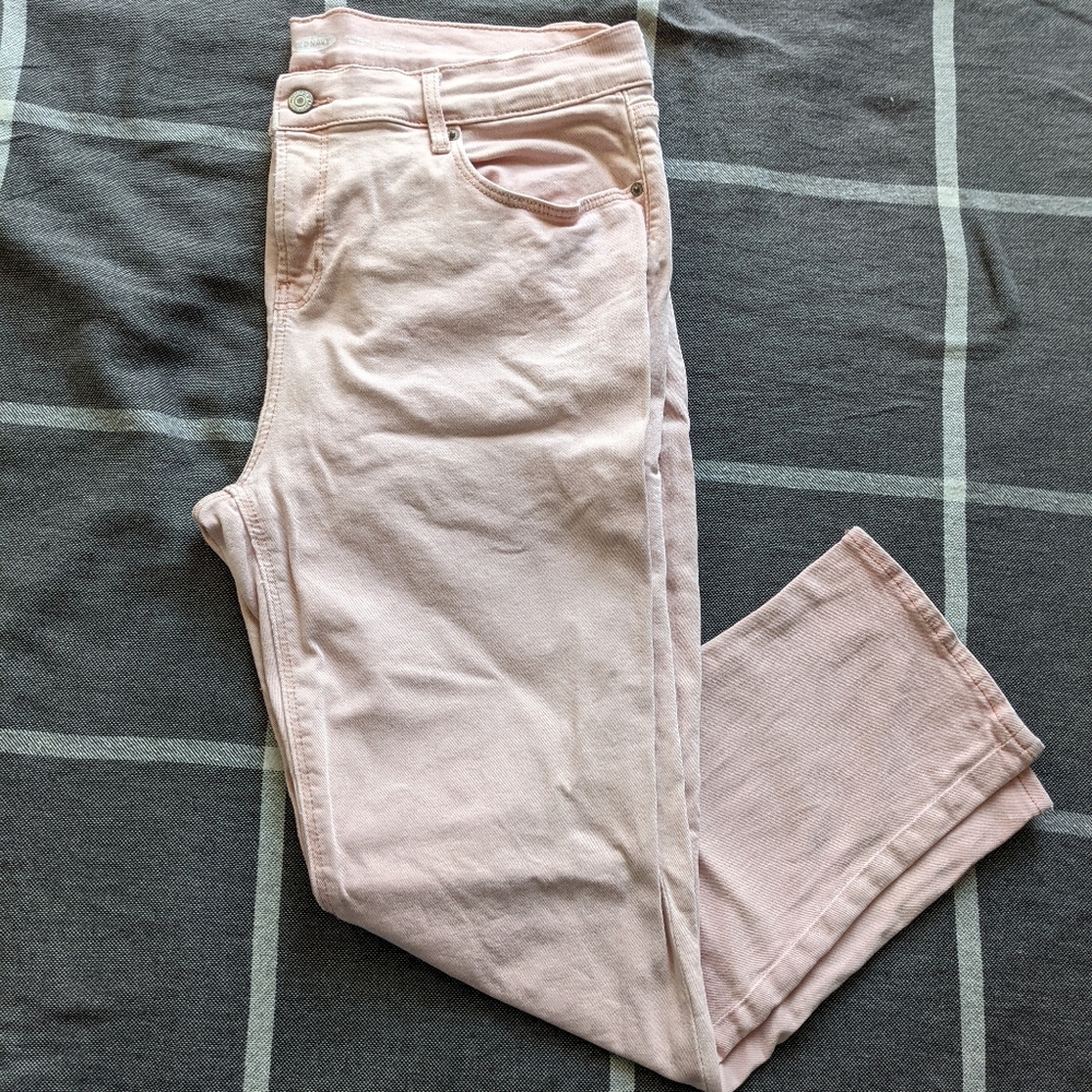 Old Navy Light Pink Boyfriend Jeans